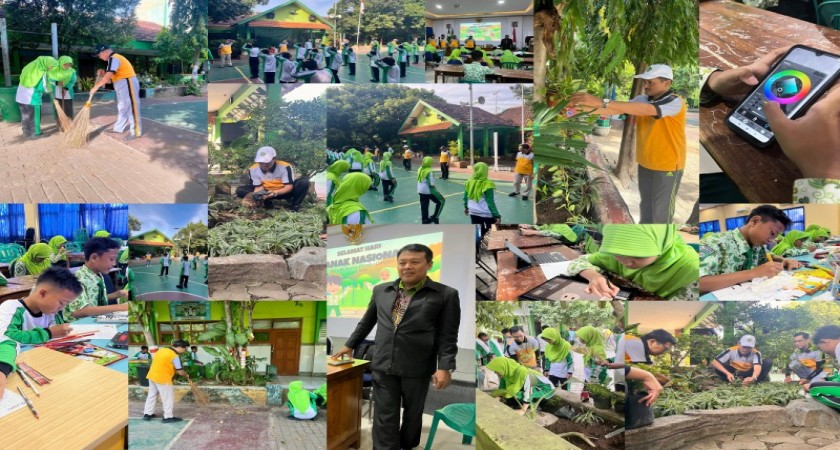 Peringati HAN 2025, MTs Negeri Kota Probolinggo usung Kesehatan Jasmani, Kepedulian Lingkungan dan Kreativitas Anak